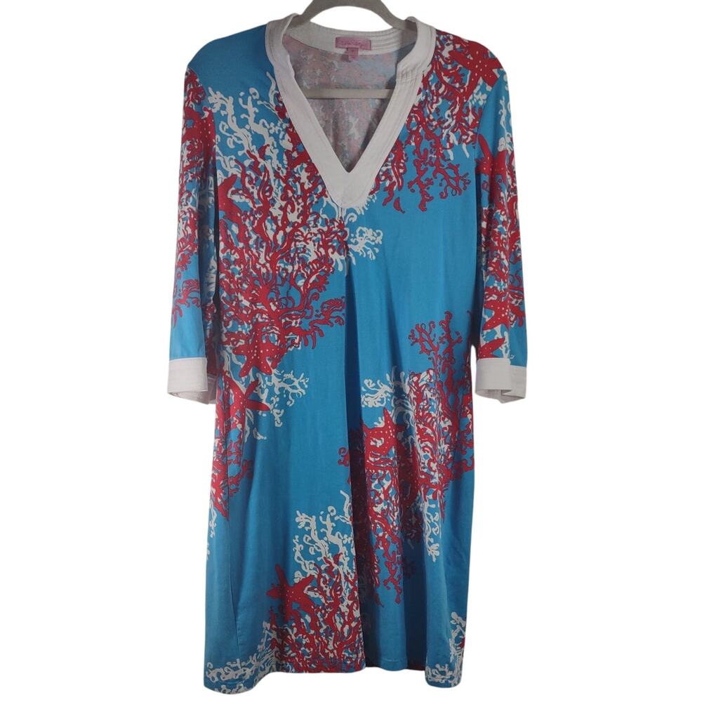 Lilly Pulitzer Cotton Spandex Blend Dress, Size Medium